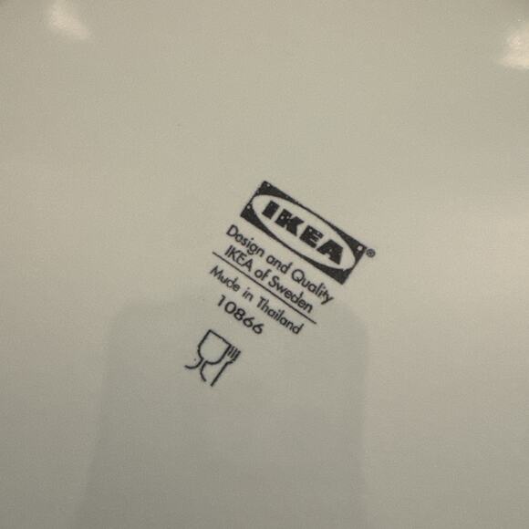 Set of 4 Ikea of Sweden Salad Desert Plates 100866 MCM 8 1/4" Mint Color EUC - Picture 5 of 7